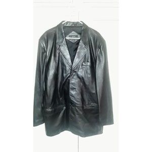 44L City Jones New York Leather Jacket